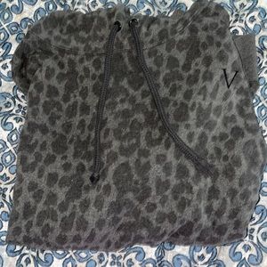 Gray Leopard Victoria’s Secret hoodie